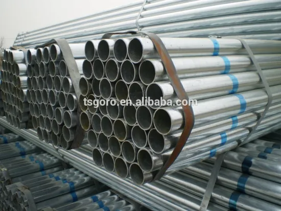 hot dip galvanized low carbon steel tube price