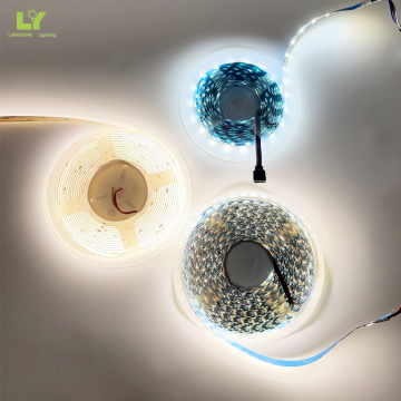 حلم تجاري كامل اللون RGBIC 24V Soft COB LED LID