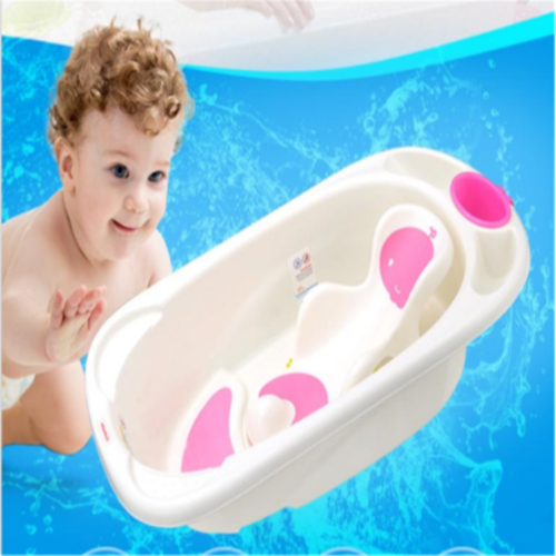 Big Size Plastic Bathtub With Bath Bed L