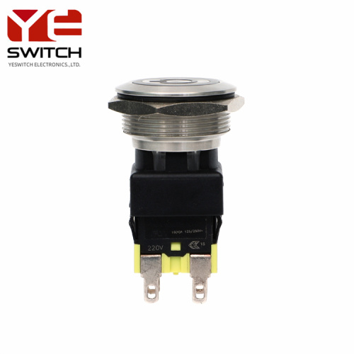 19mm yüksek akım metal pushbutton anahtarları