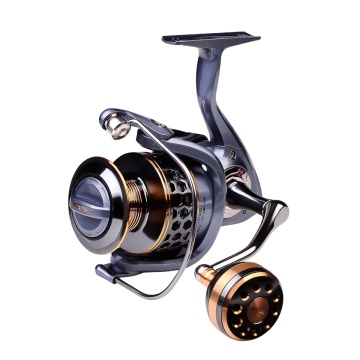 Wholesale High-Quality 2000-7000 Series Metal Saltwater Spinning and Bait Casting Fishing Reels for River, Stream, Lake, and Sea