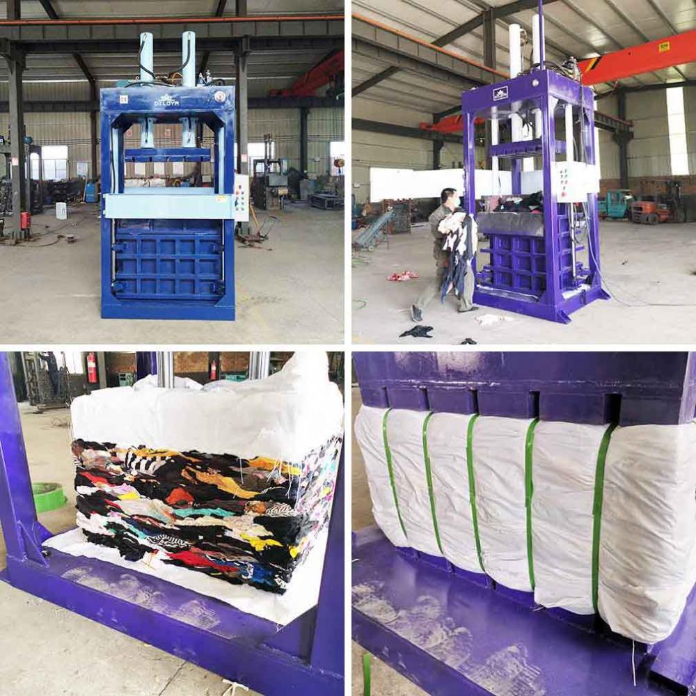 200kg Waste Clothes Packing Machine