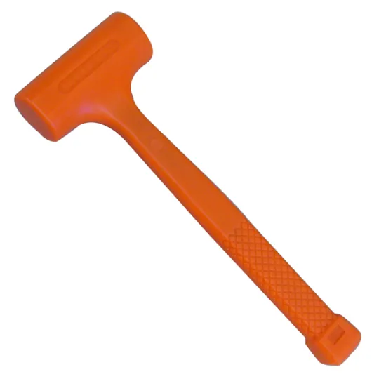 Orange Dead Blow Mallet: Rubber Hammer Tools and Equipment