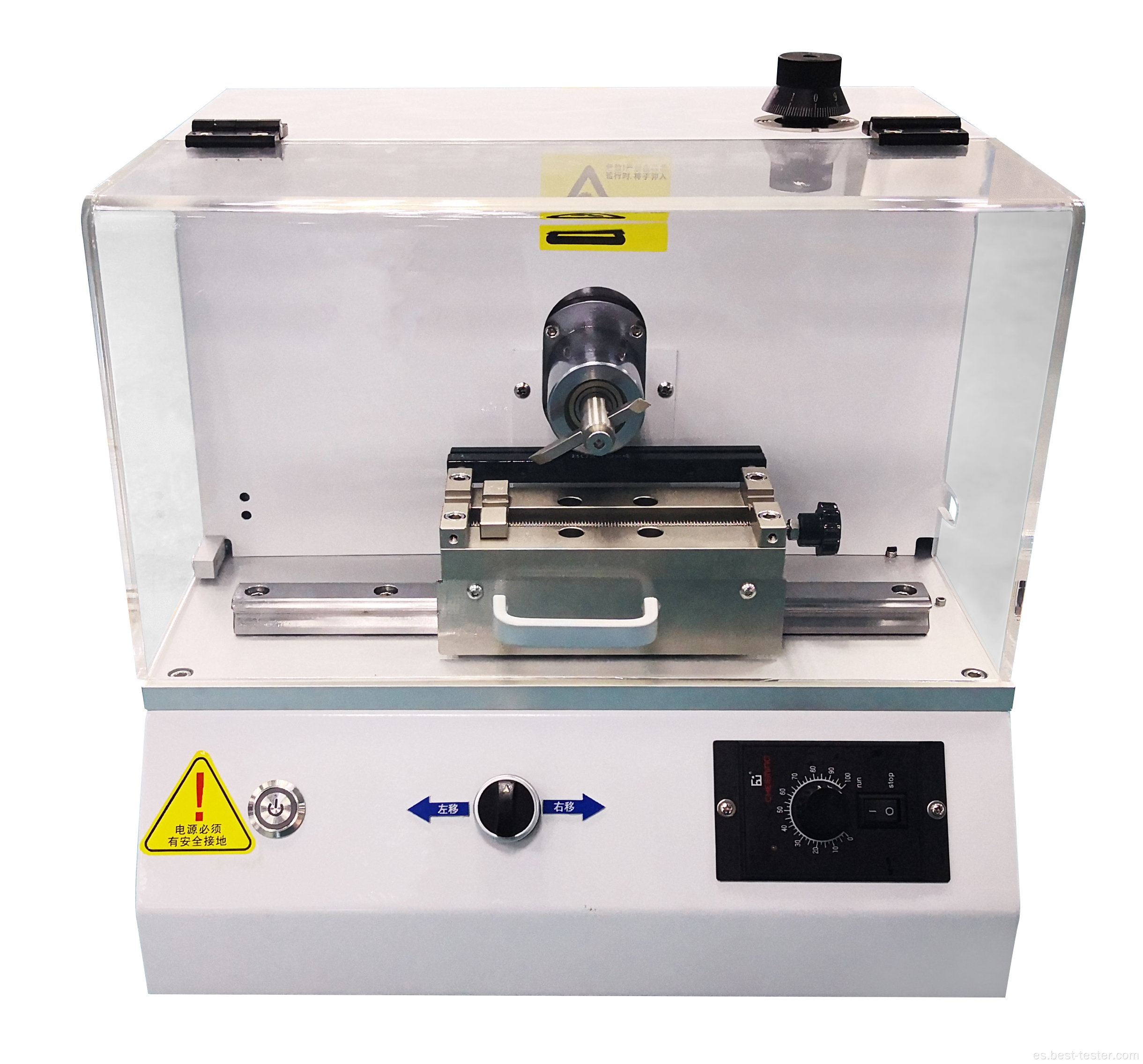 Máquina de creación de prototipos de muesca de muestra