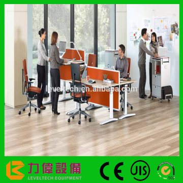 Standing Desk Height Adjustable Sit Stand Up Dual Monitor Office Adjustable Height Standing Desk