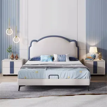 Genuine Leather 1.5m Kids Bed Frame