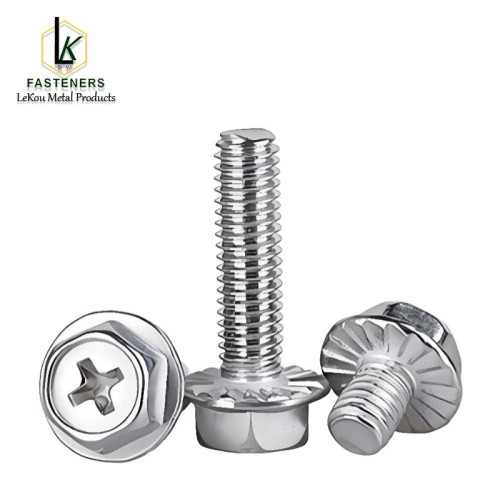 Винт с шестигранным фланцем из нержавеющей стали Phillips