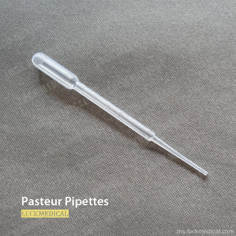 Pelupusan Pipet Pasteur Plastik sekali