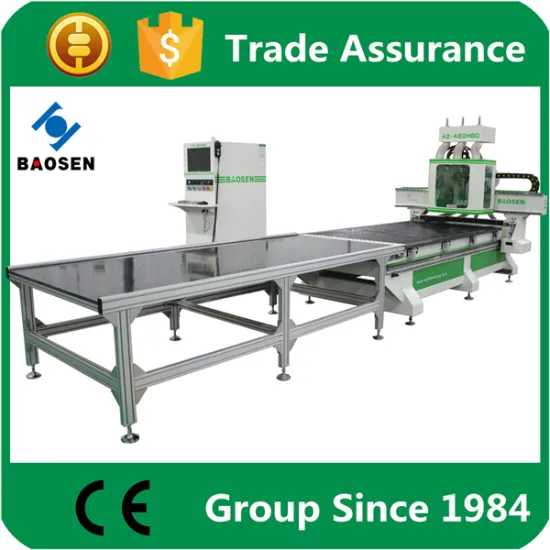 advanced technology router cnc automatic unloading