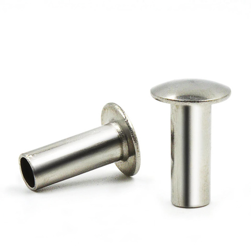 Round headed hollow nail fasteners