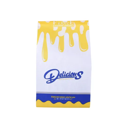 Zip Lock Full Matte Finish Croissant Packaging