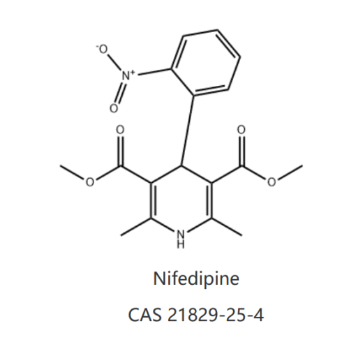 Nifeedipine API proszek CAS nr 21829-25-4