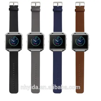 2016 New fashion genuine Leather Watch band wristband fitbit for fitbit blaze