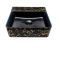 Best Price Square Black Color Basin