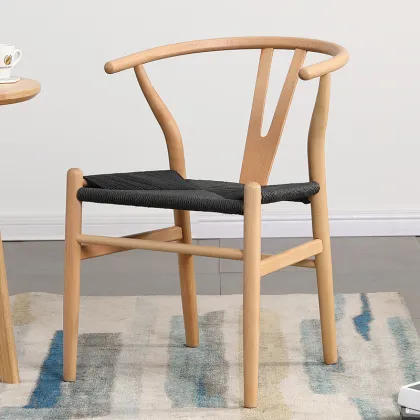 Modern Minimalist Solid Wood Dining Chair
