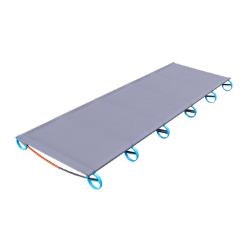 Singda Aluminum Outdoor Camping Hiking Folding Sleeping Cot Camp Bed" could be shortened to "Singda Aluminum Folding Camping Cot" for a search engine title. However, if we need to keep as much relevant information as possible within typical title length c