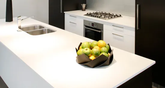 Crystal Snow White Sparkle Quartz Stone Countertop