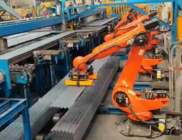 Robotic Stacking Machine for Steel Angle Plates