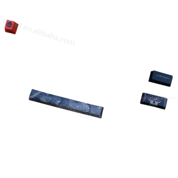 OEM Dye-Sublimation Anime Keycaps: Space Bar, Enter, ESC, Backspace