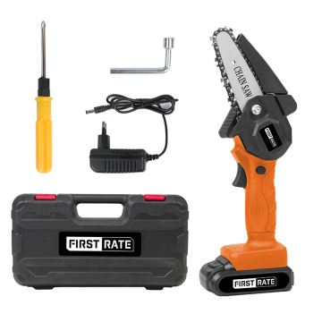 Cordless 4 Inch Chain Saw for Strong Use