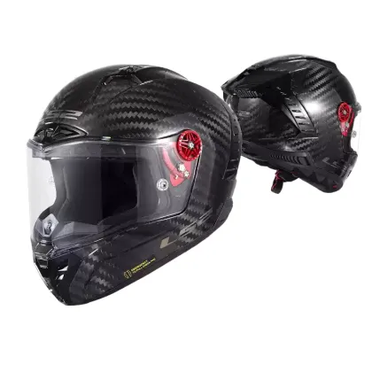 FF805 Real LS2 Carbon Fiber Motorcycle Helmet