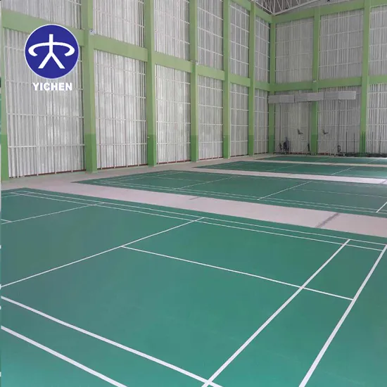 Vinyl Flooring Badminton Court Mat