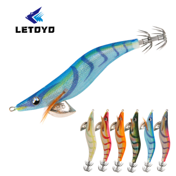 LETOYO Eging Squid Jigs with Umbrella Hook - Yamashita Quality 2.5# 3.0# 3.5#