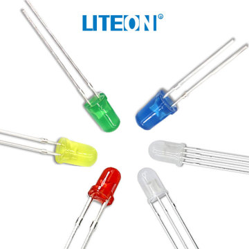 Liteon Taiwan Original Strohhut-LED-Indikatorlichter-hoher Brightness Durchloch 3mm 3,1 mm 5 mm 8 mm zweifarbig und dreifarbig