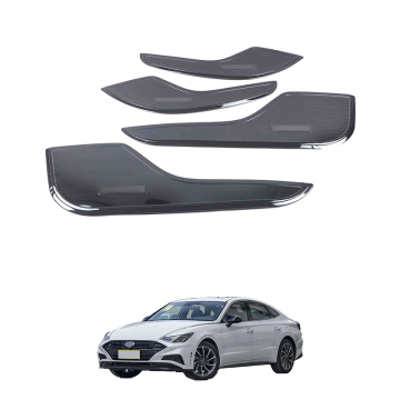 OEM Automotive Stainless Steel Interior Parts for 2020 Hyundai Sonata Door Kick Protection Trim Cover