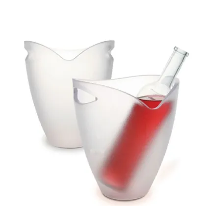 clear large ciroc led ice bucket