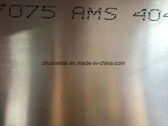 7050 Aluminum/Aluminium Alloy Plate/Sheet for Aerospace Part, Mould Forging