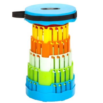 Portable Plastic Telescopic Collapsible Stool