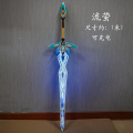 LED Light Up Jogo Personagem Cosplay Espada Prop