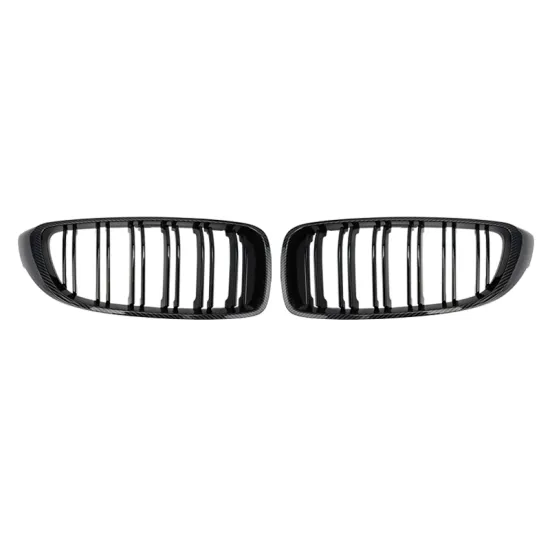 Double Salt Matte Black ABS Front Car Grille for 4 Series F32 F33