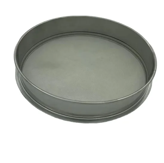 Stainless Steel 45-75 Micron Laboratory Test Sieve for Soil Testing