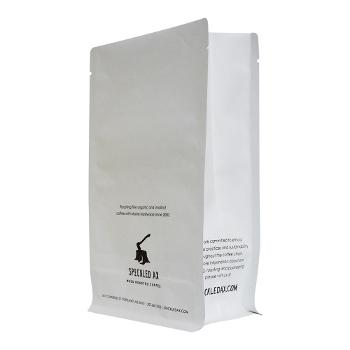 Aluminum Compostable Standing Pouch For Coffee Custom Bag