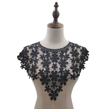 Hot Sale: Water-Soluble Lace Collar, Cape Waistcoat, Milk Silk Embroidery Corsage, Fake Collar, and Lace Decorations