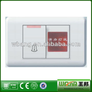China Selling Doorbell Wall Switch For Do Not Disturb