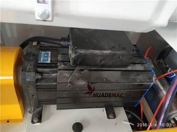Conical twin screw extruder for PVC pipe