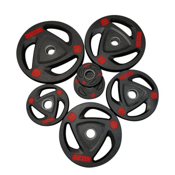 Pure Strength Fitness: Comprehensive Range of Rubber Weight Plates (5/10/15/20/25kg) for Home Use - Ultimate Sports Equipment Accessory