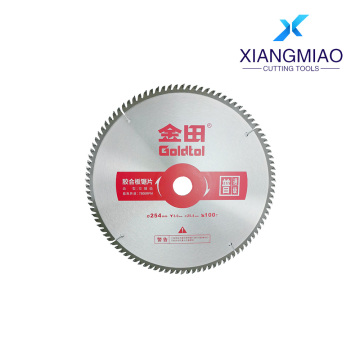 شفرة منشار خشب رقائقي متينة 100T من الدرجة العامة 254 مم