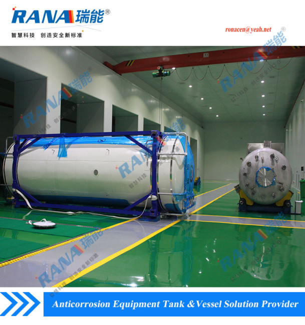 Steel Tank Lining Ptfe For H2o2 Anticorrosive, High Quality Steel Tank ...