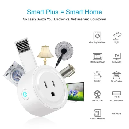 Smart Plug WiFi APP Remote Control Works With Amazon Echo Alexa Google Home