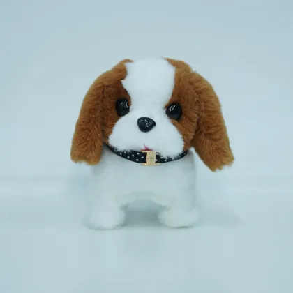 Cute Small Colorful St. Bernard Puppy Plush Toy