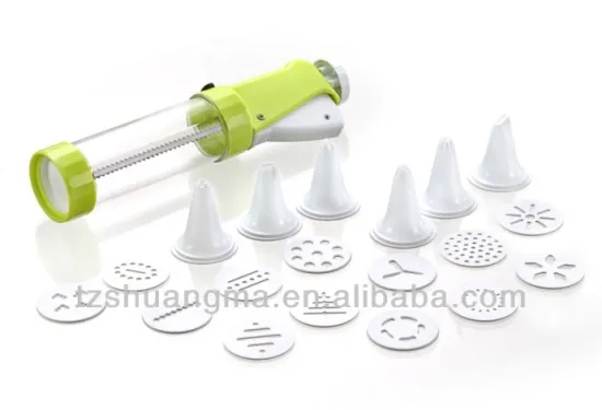 COOKIE PRESS/CAKE DECORATION SET