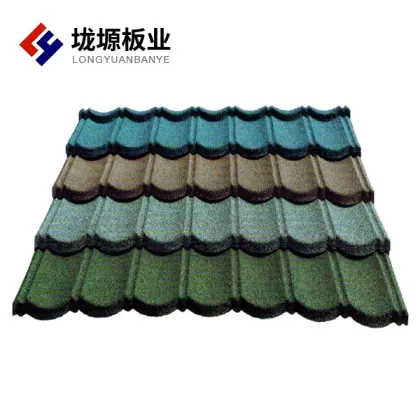 Colored tile stone