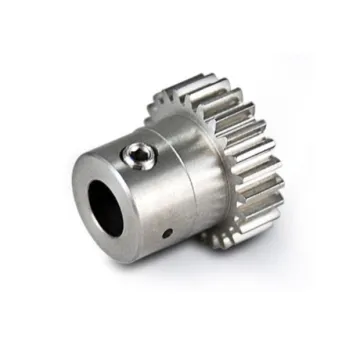 Supply good quality extruder gear, aluminum / brass extruder filament gear for 3D printer