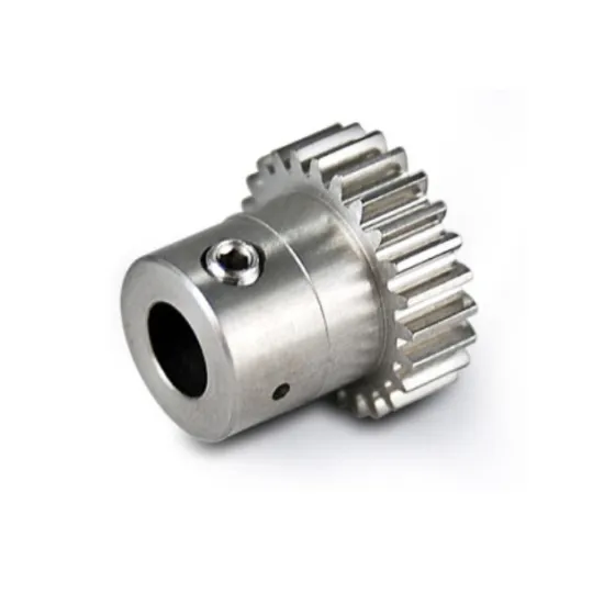 Supply good quality extruder gear, aluminum / brass extruder filament gear for 3D printer