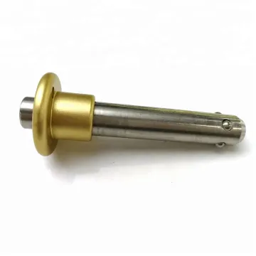 CNC machining precision stainless steel quick release ball lock pin with push button