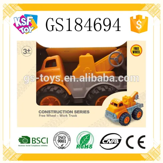New Arrival Slide Truck Toy For Kids Construction Series Car